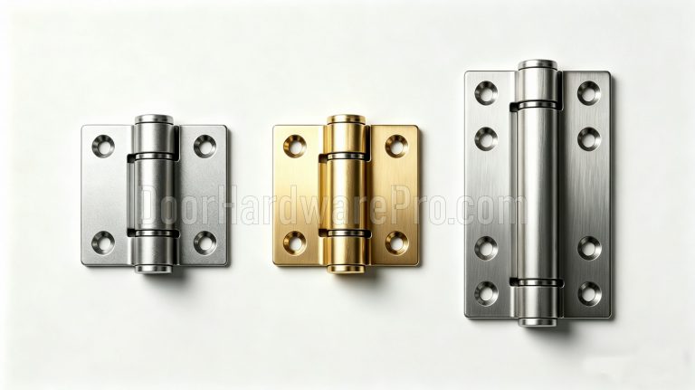 door hinges comparison stainless steel vs brass vs heavy duty